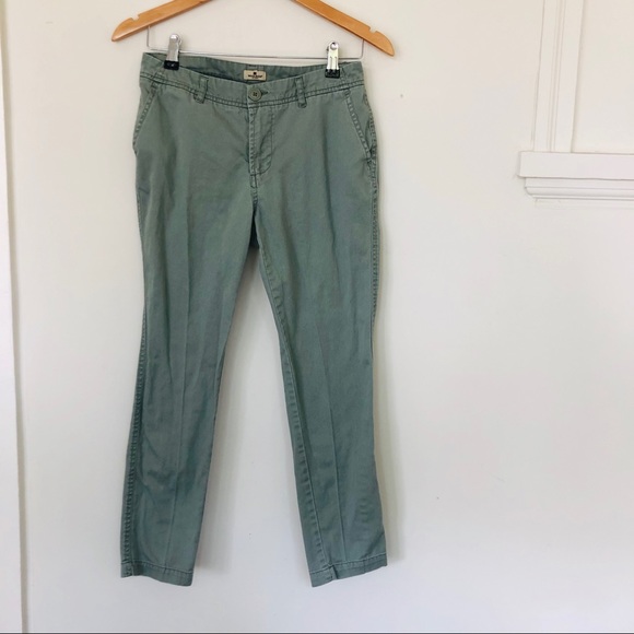 Woolrich Green Cropped Pants - Picture 2 of 5